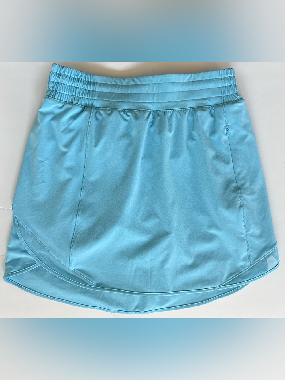 Lululemon Women’s Hotty Hot Skirt/Skort High Waisted Long Light Blue Size 6